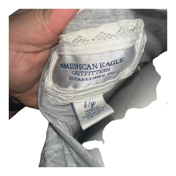 Y2k American Eagle baby doll top sz large - Picture 2 of 3